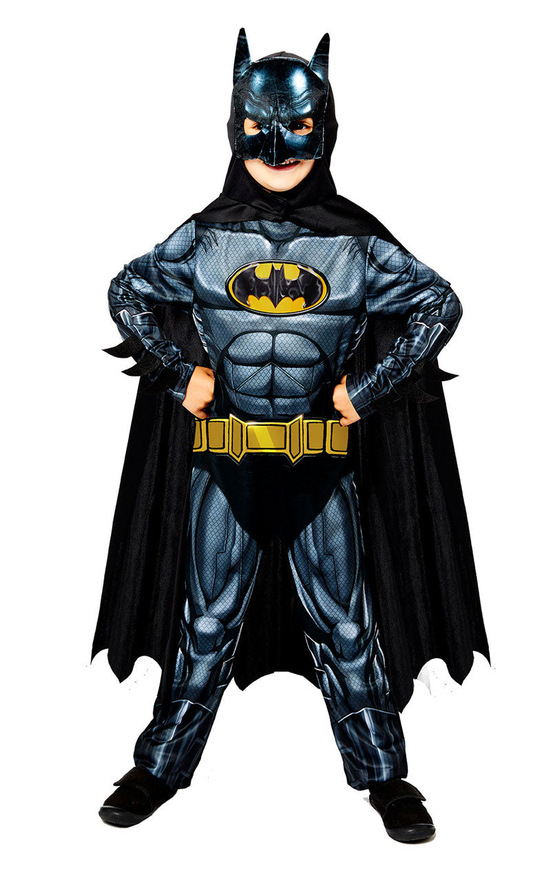 Kids Sustainable Batman Costume - joke.co.uk