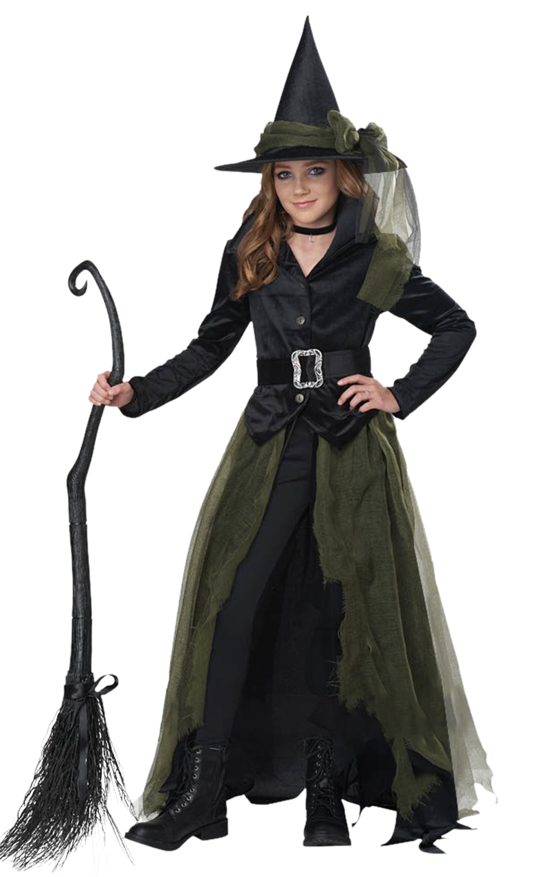 Costume strega cattiva da bambina per 22,50 €