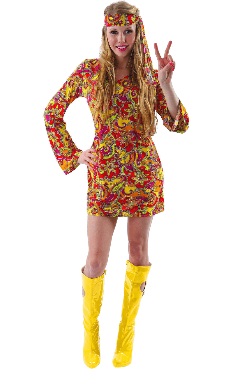 Costume da Hippie Pace per donna