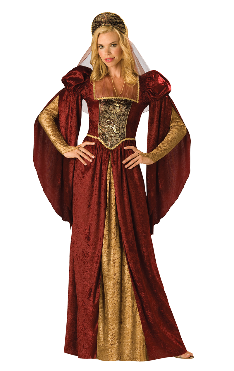 Costume Vestito Bambina Regina Medievale Carnevale - Zorro Giocattoli e  Costumi in Maschera On-line
