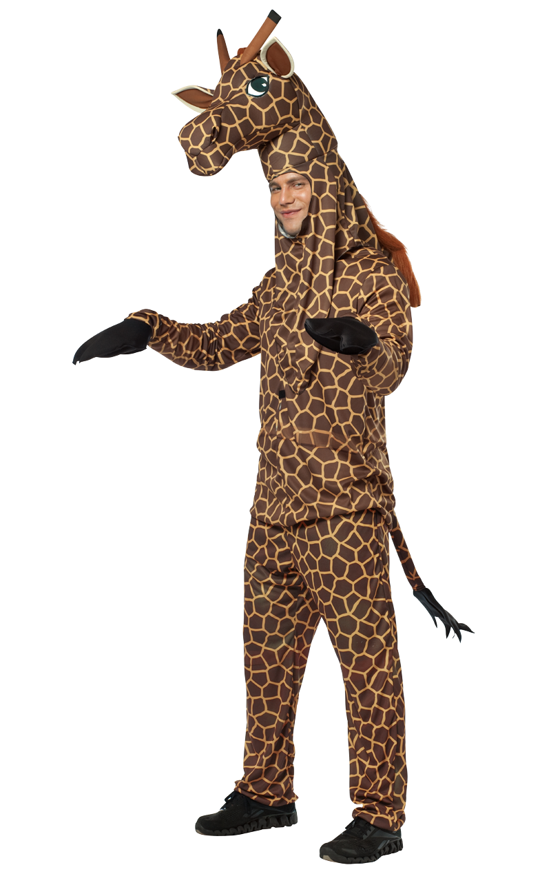 Costume da giraffa safari adulto: Joke.co.uk