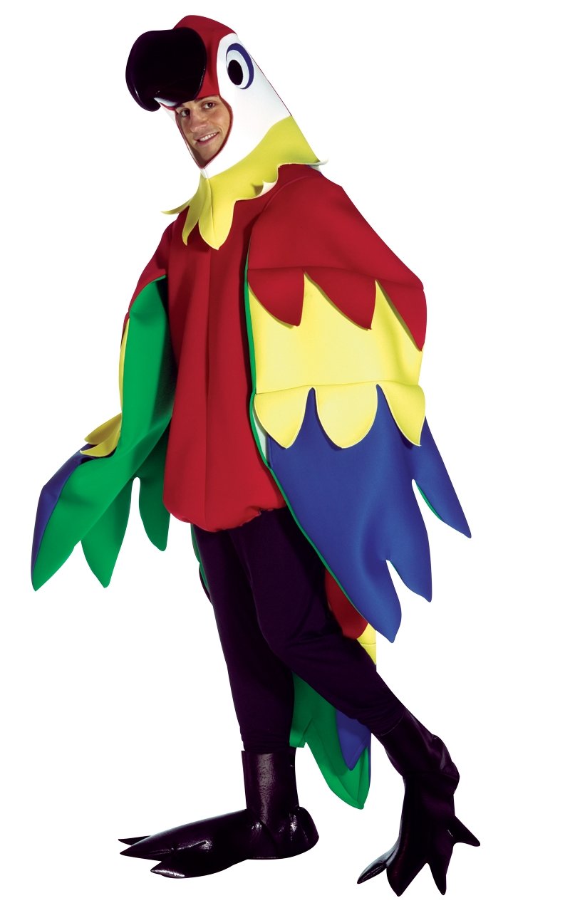 Costume da pappagallo adulto