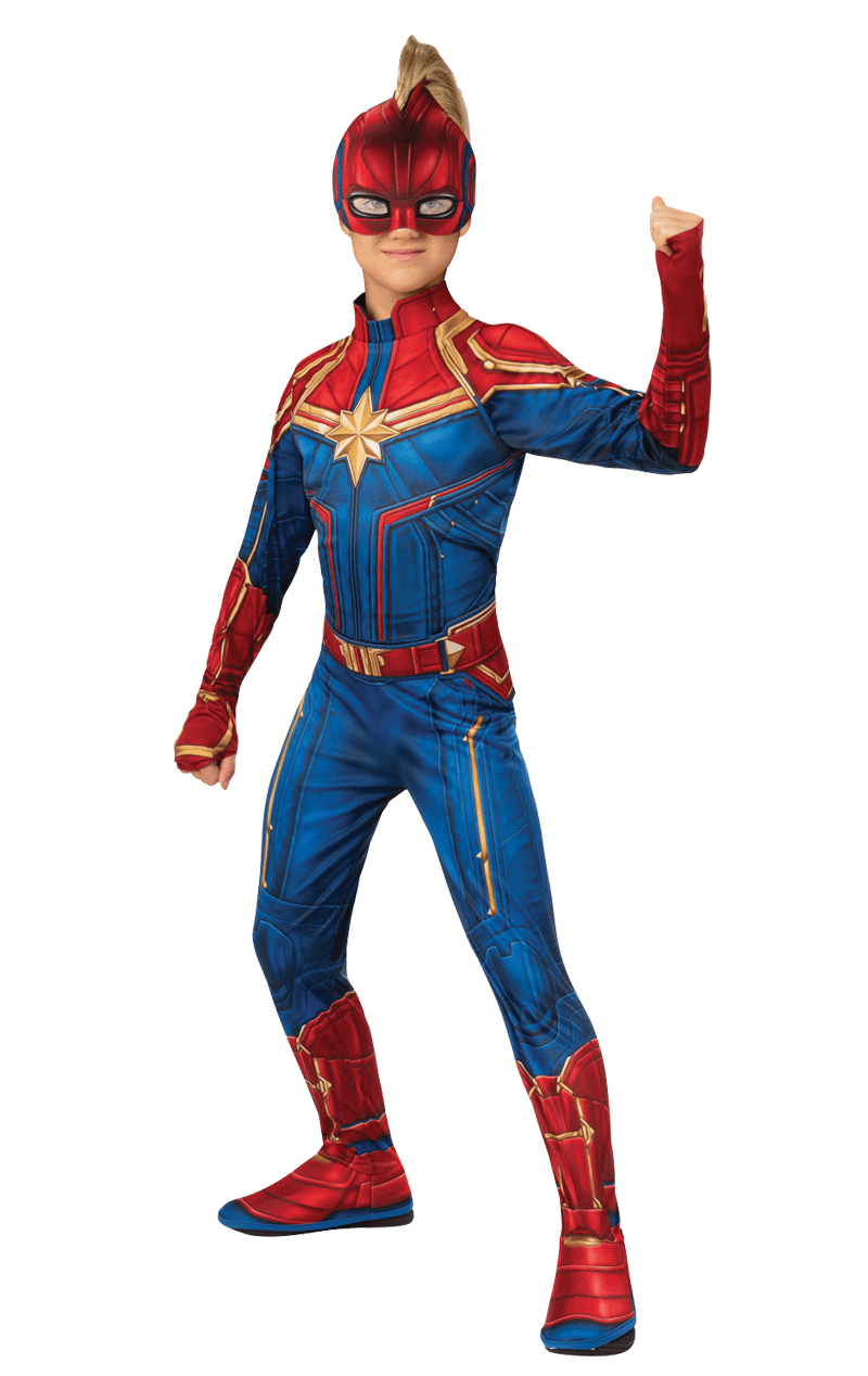 Costume da Capitan Marvel da bambino