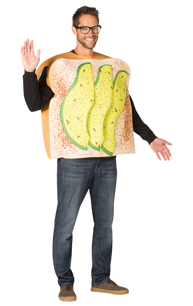 Vestito per toast all'avocado per adulti