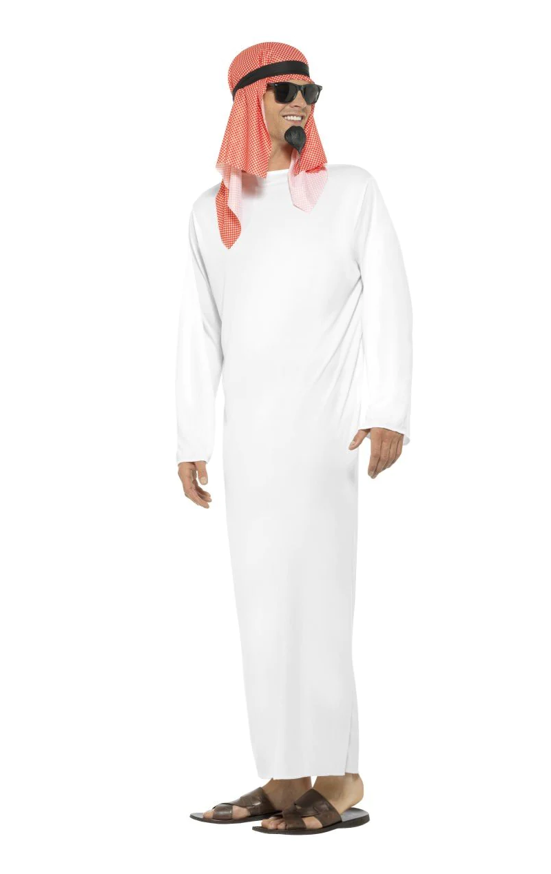 Costume da sceicco arabo da uomo
