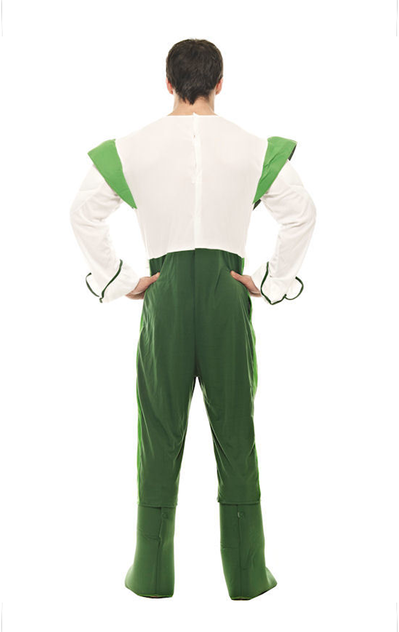Costume da uomo codice croce verde adulto