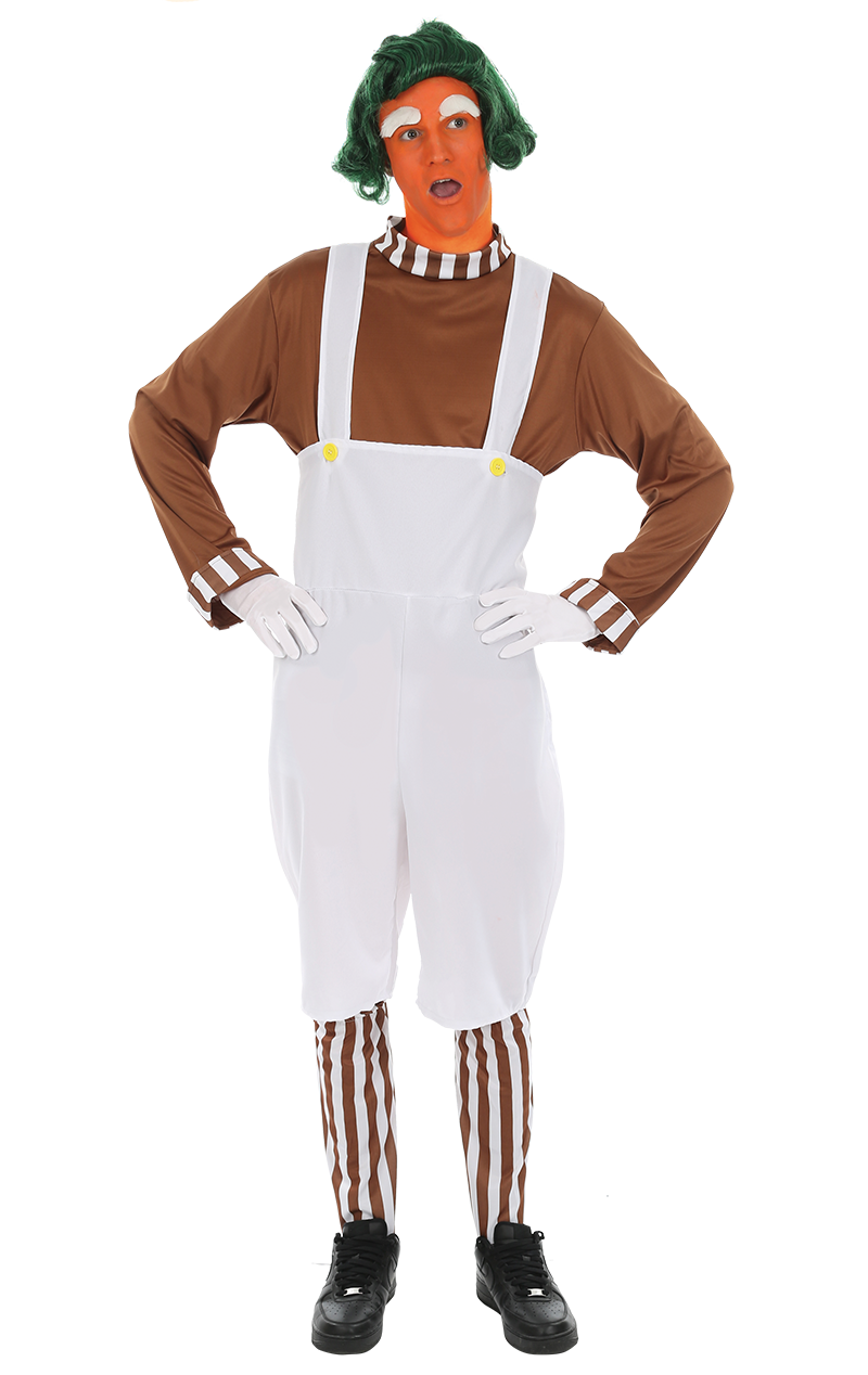 Costume da Oompa Loompa da uomo