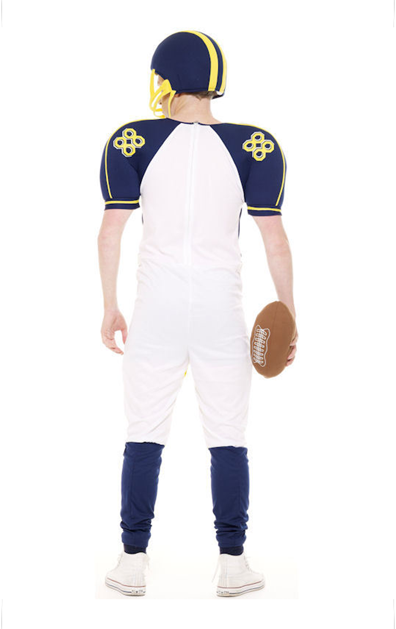 Costume da giocatore di football americano da uomo