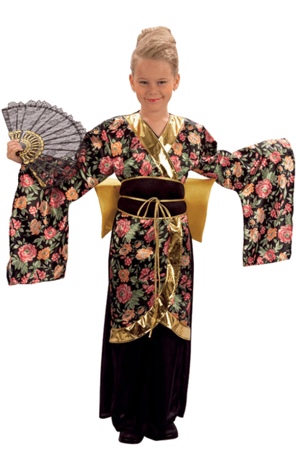 Costume da geisha giapponese da bambino