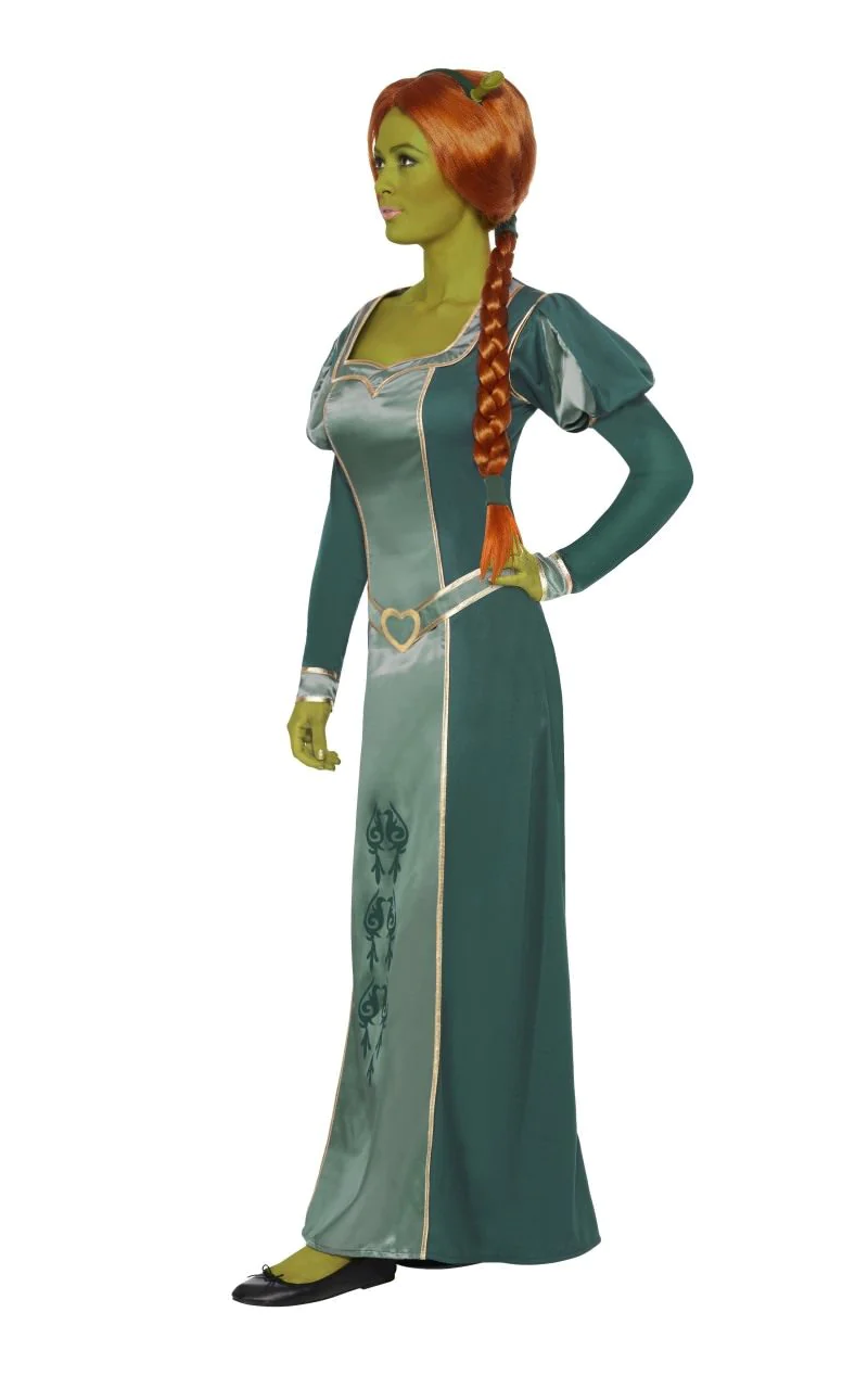 Costume da principessa Fiona Shrek da donna