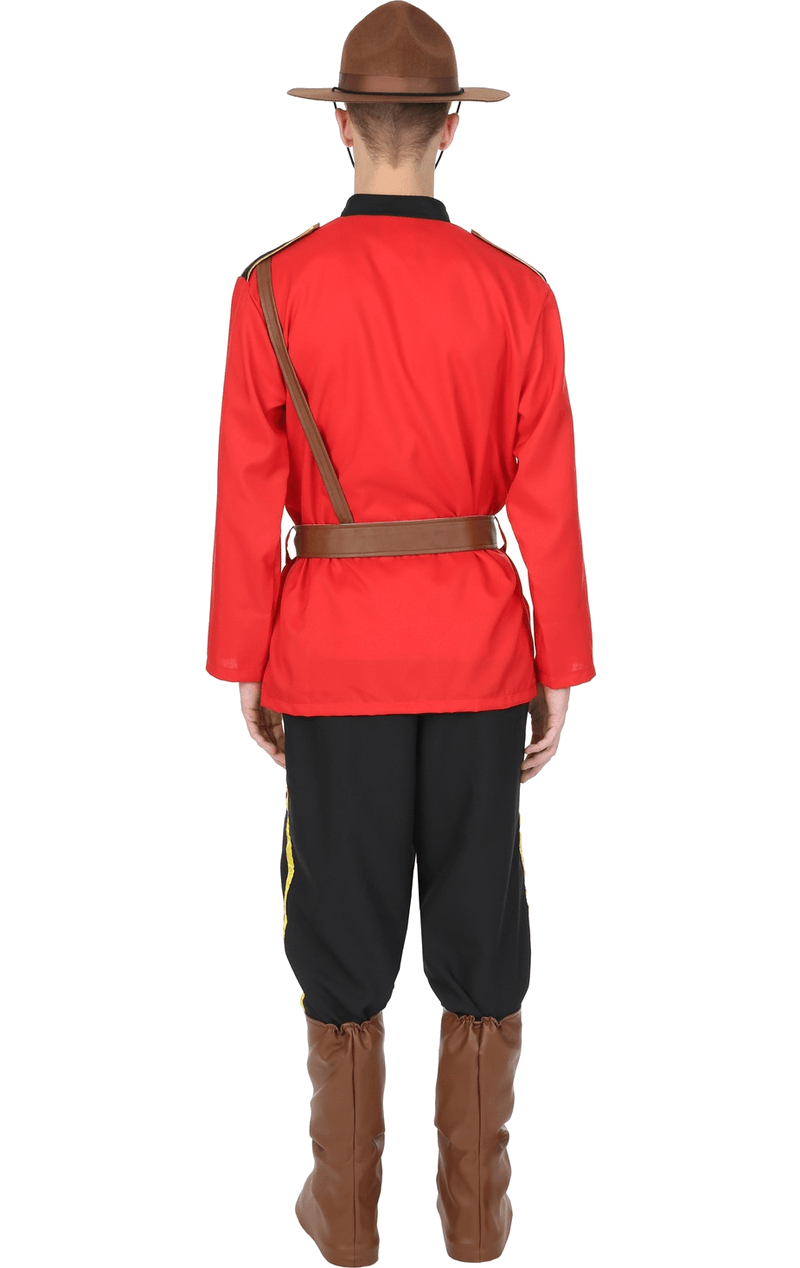 Costume da Mountie canadese da uomo