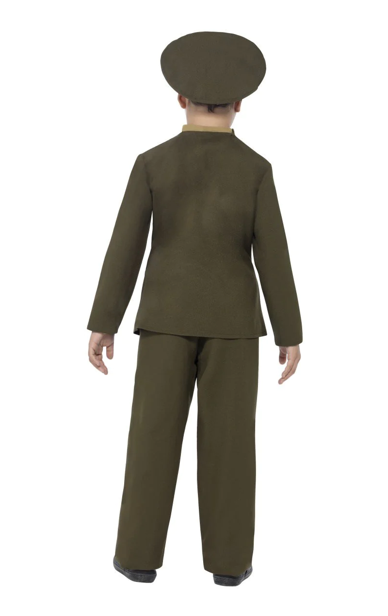 Costume da ufficiale dell'esercito bambino