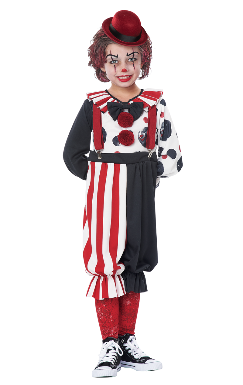 Costume da Kreepy Klown per bambini