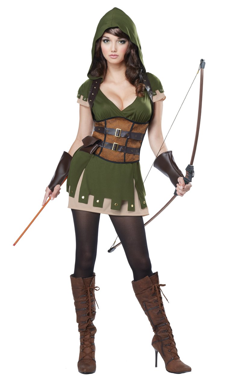 Costume da Lady Robin Hood