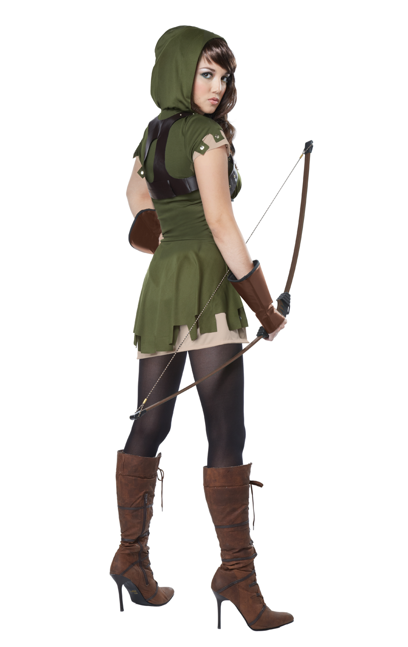 Costume da Lady Robin Hood