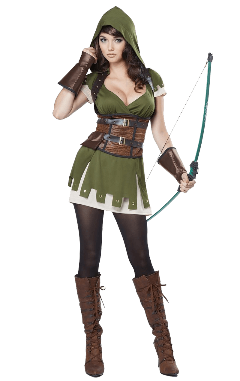 Costume da Lady Robin Hood