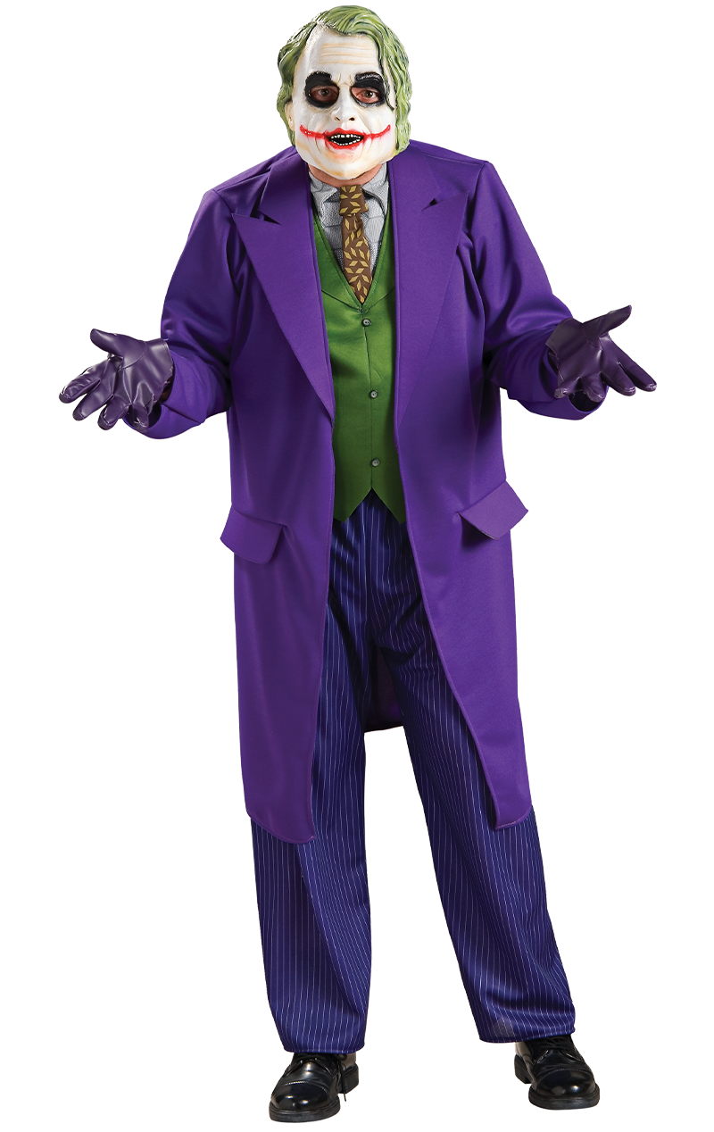 Costume da Joker da uomo taglie forti