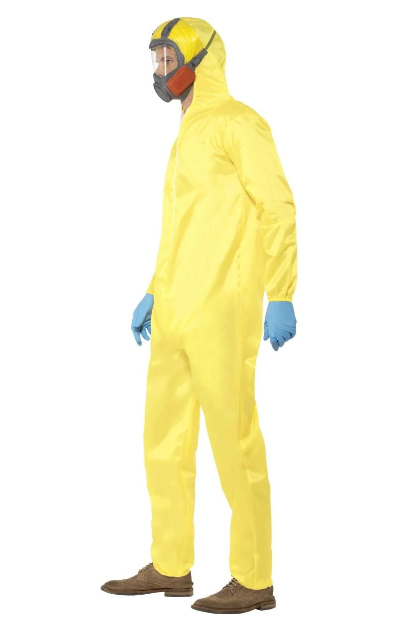 Costume da Breaking Bad giallo da uomo