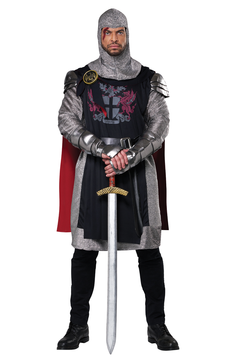 Costume da cavaliere medievale adulto