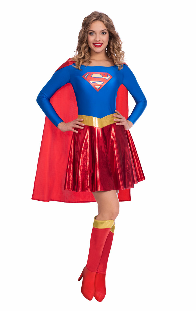 Costume da supergirl classico da donna