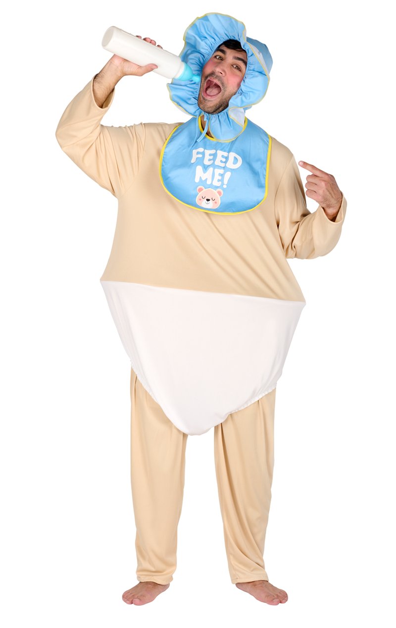 Adult Baby Costume - Joke.co.uk