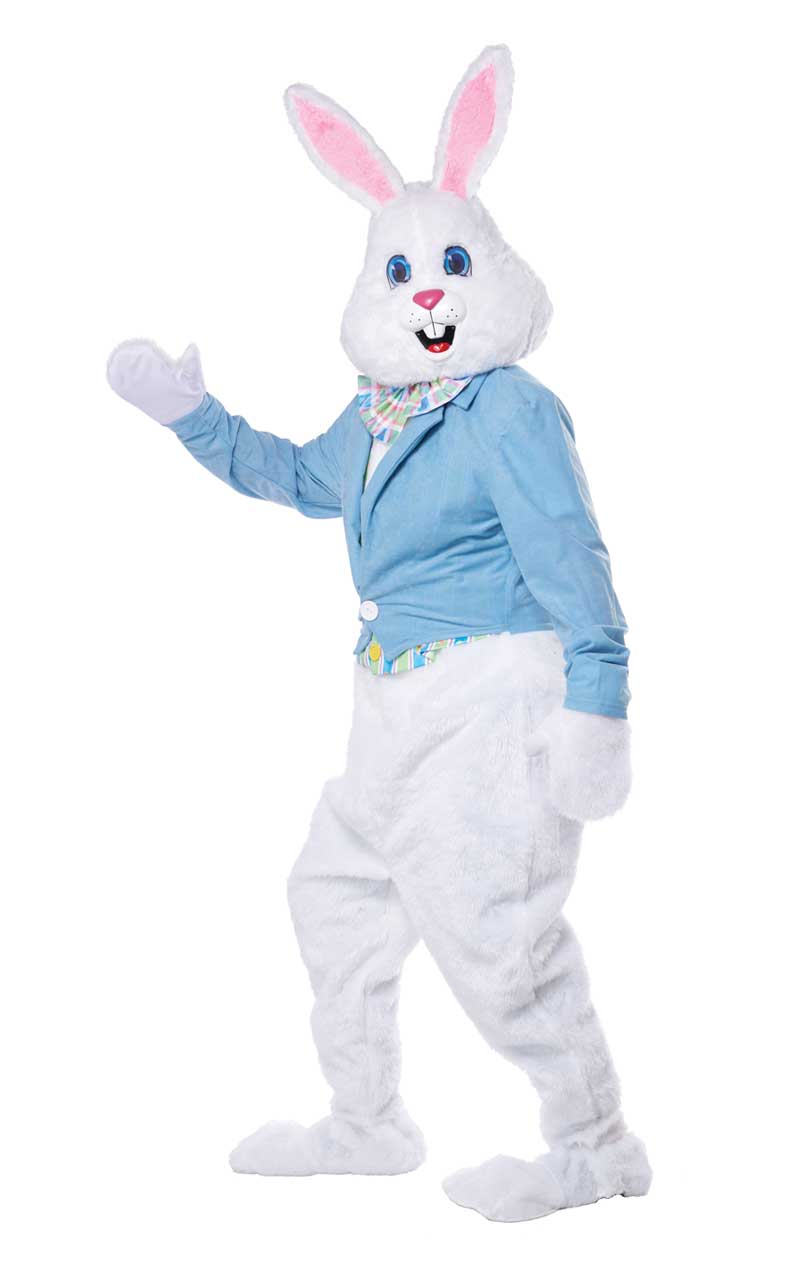 Adult Plus Size Deluxe Easter Bunny Costume - Joke.co.uk