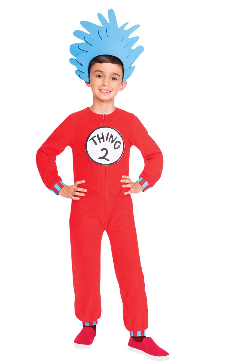 Childrens Thing 1 and 2 Costume - Joke.co.uk