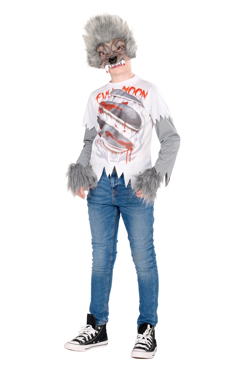 Kids Werewolf Halloween Costume - Joke.co.uk