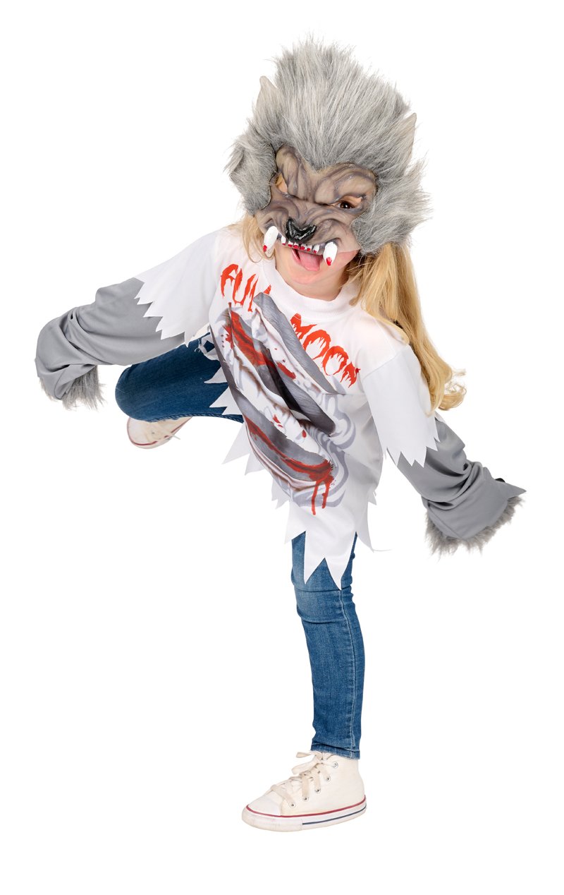 Kids Werewolf Halloween Costume - Joke.co.uk