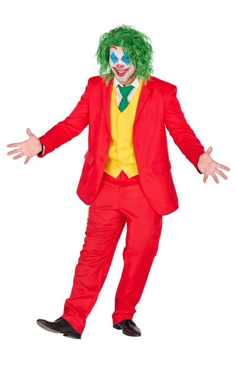 Mens Circus Villain Suit - Joke.co.uk