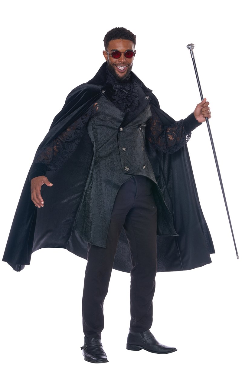 Mens Dashing Vampire Costume - Joke.co.uk