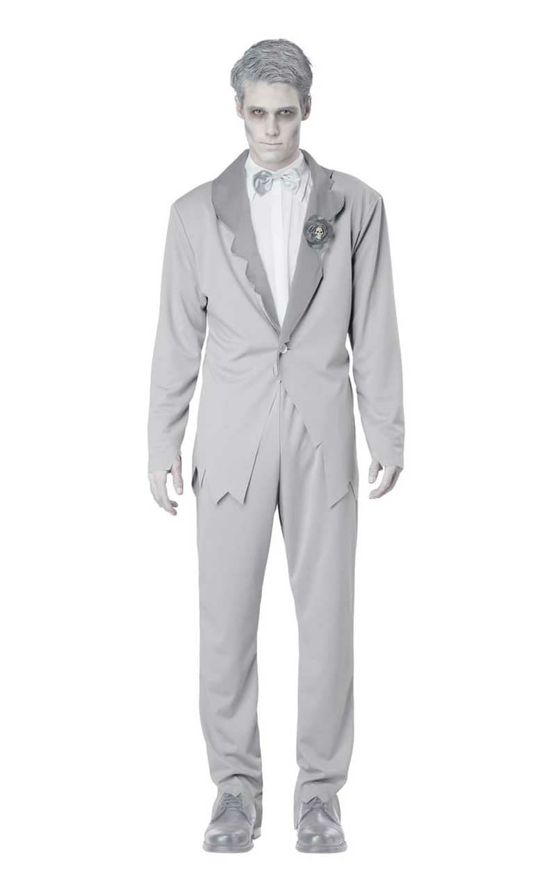 Mens Ghost Groom Costume - Joke.co.uk