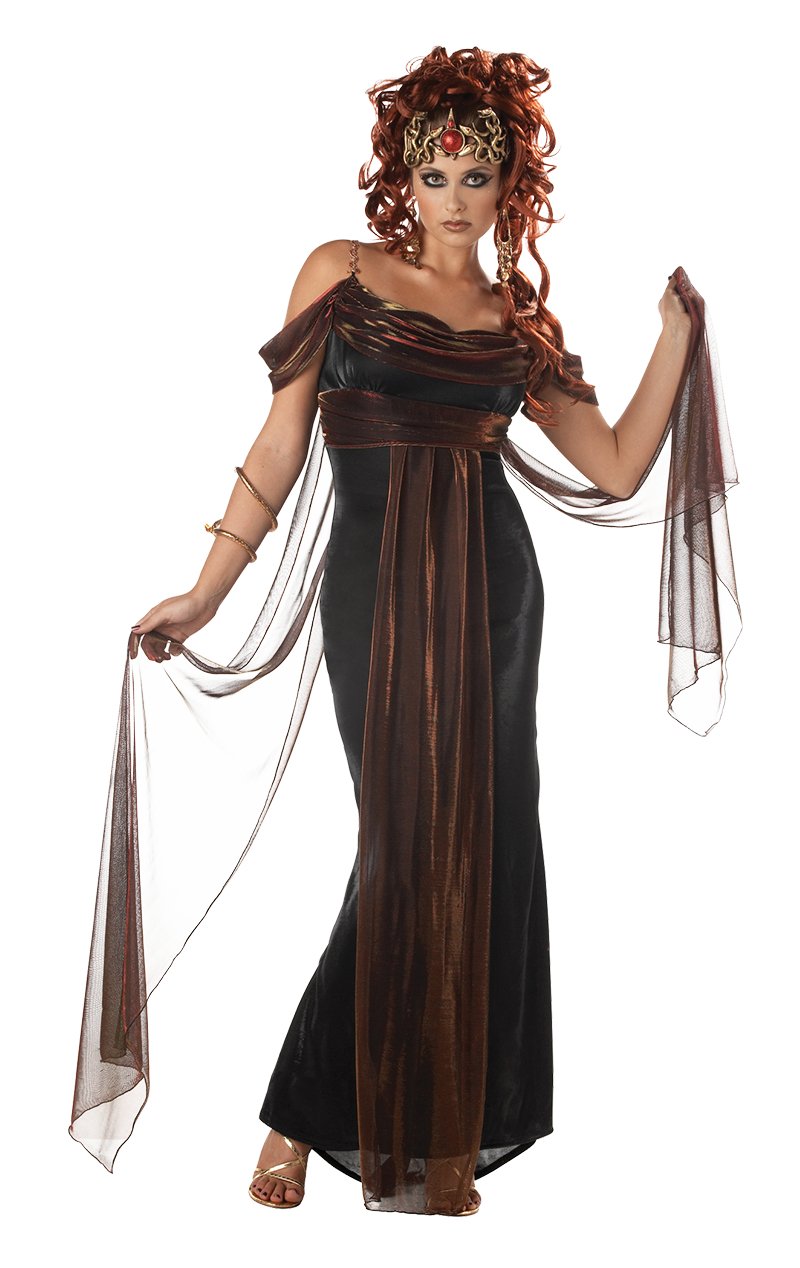 Womens Mythical Greek Siren Costume - Joke.co.uk