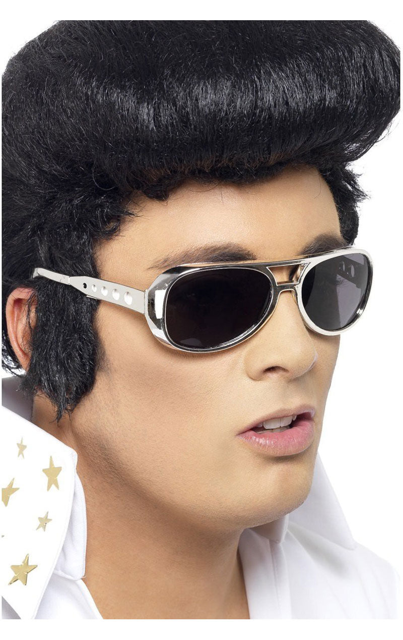 Accessorio per occhiali Elvis in argento
