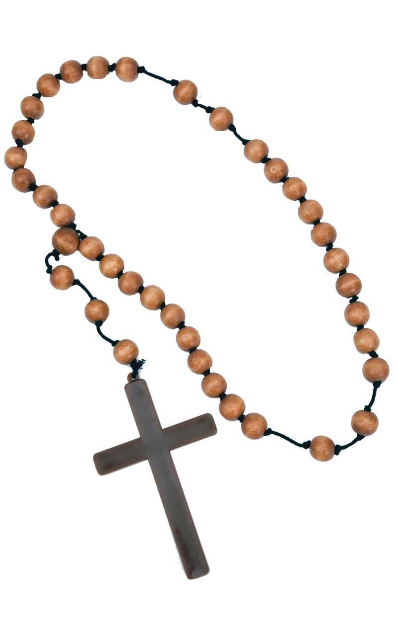 Collana con croce di monaci