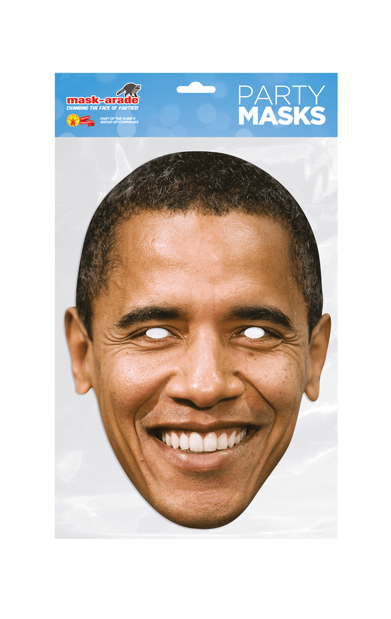 Facciale ritaglio del presidente Barack Obama