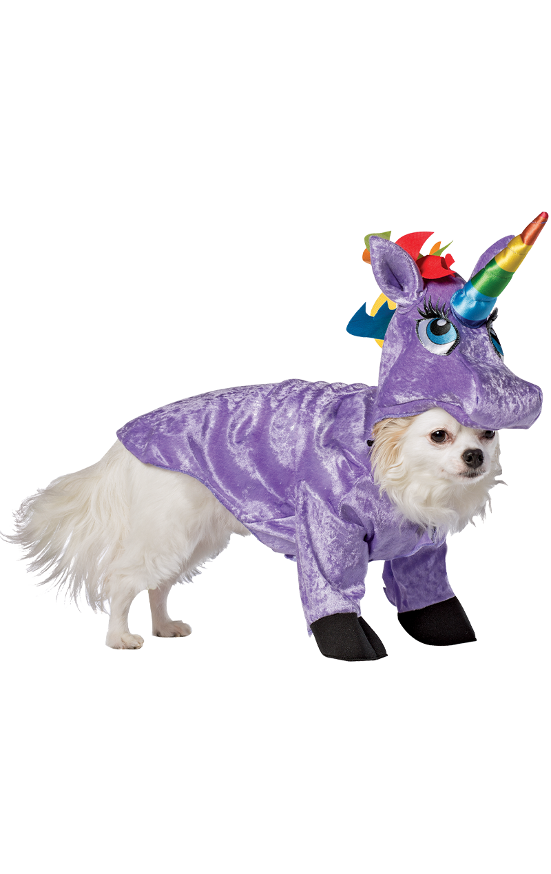 Costume da cane unicorno