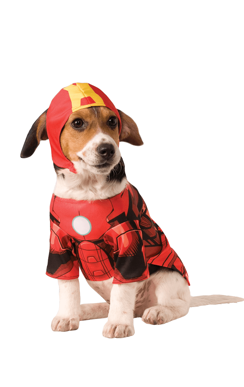 Costume da cane Iron Man