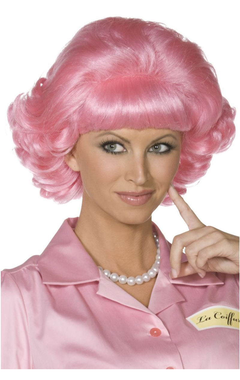 Parrucca rosa francese da donna
