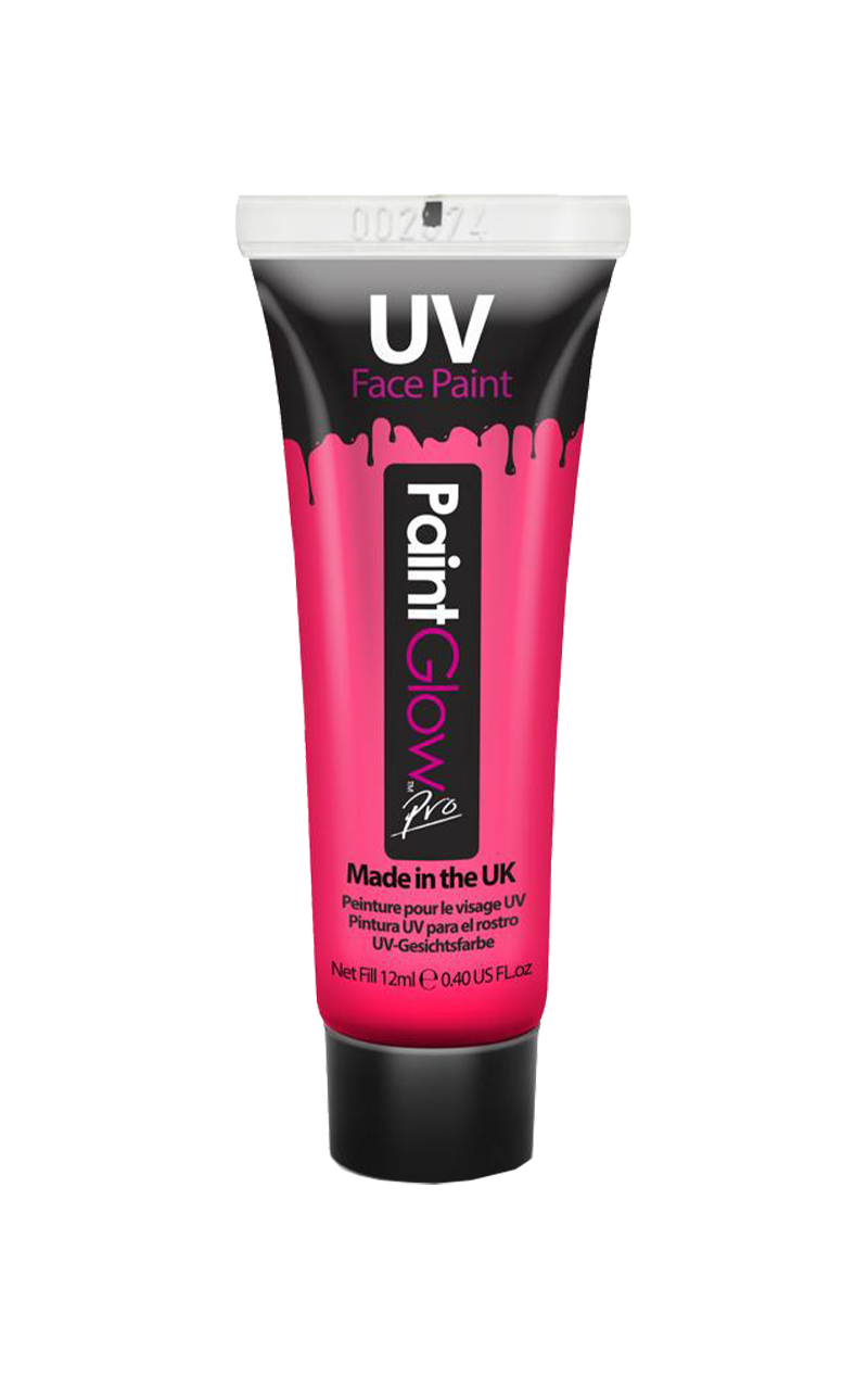 Pittura UV rosa per viso e corpo