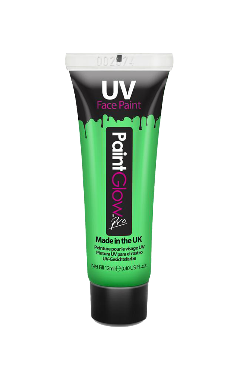 Vernice UV verde per viso e corpo