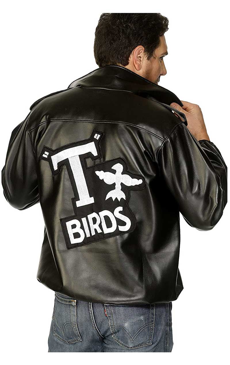 Costume da giacca da uccello Grease T da uomo