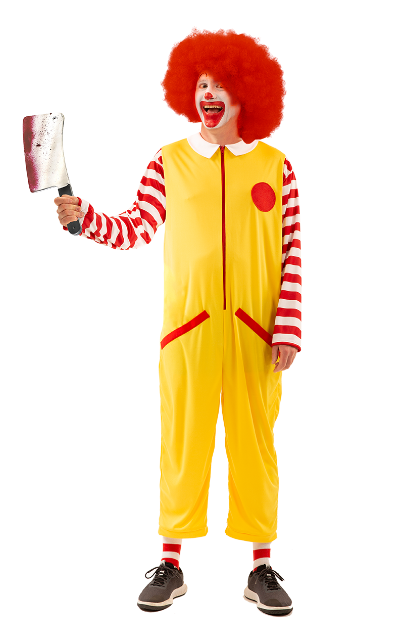 Costume da clown da uomo Ronald