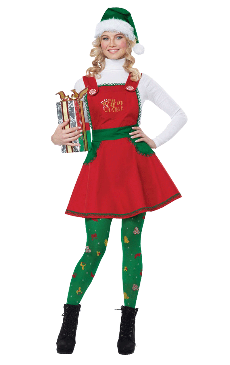 Costume da elfo al comando da donna