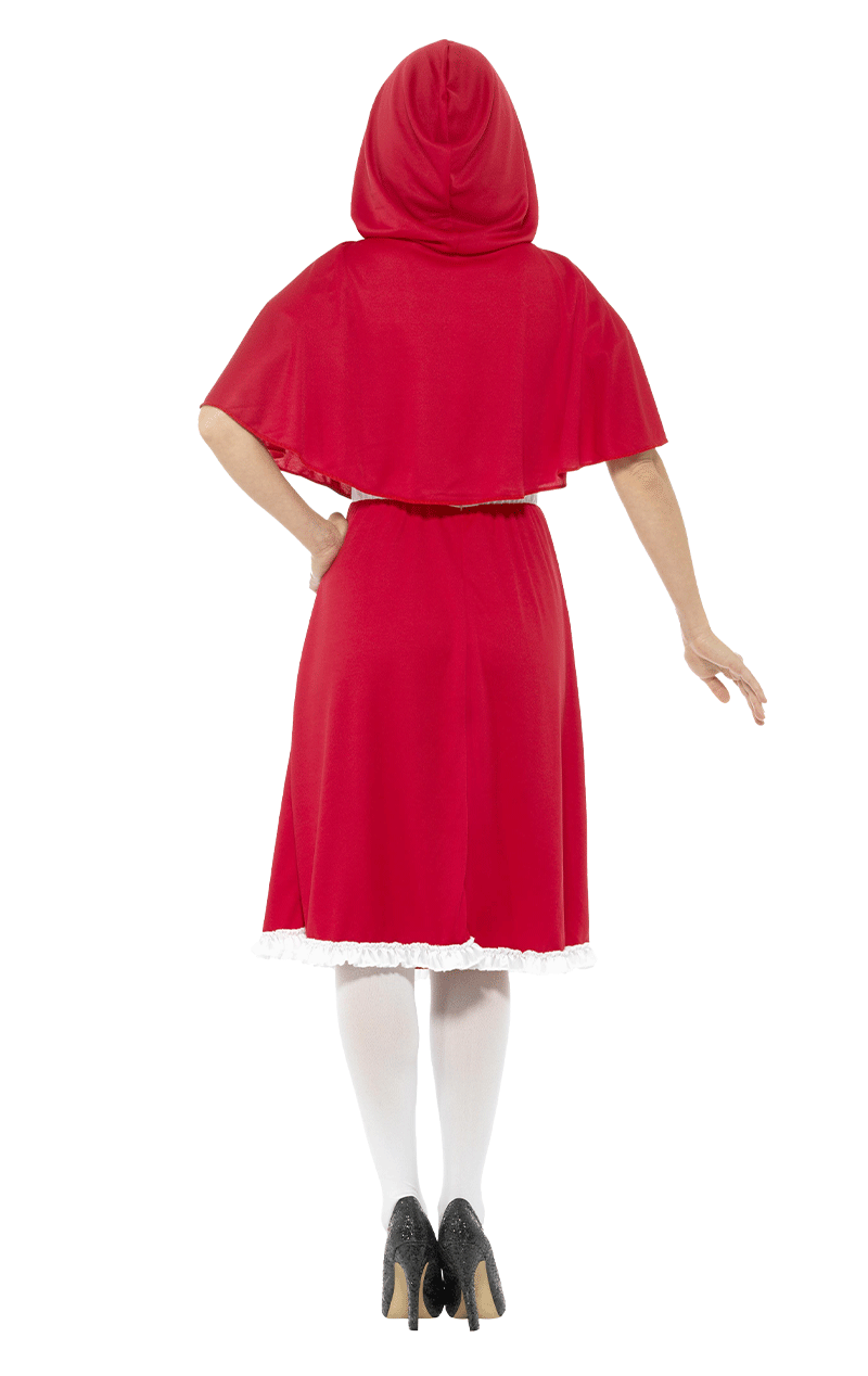 Costume da Cappuccetto Rosso da libro di fiabe da donna