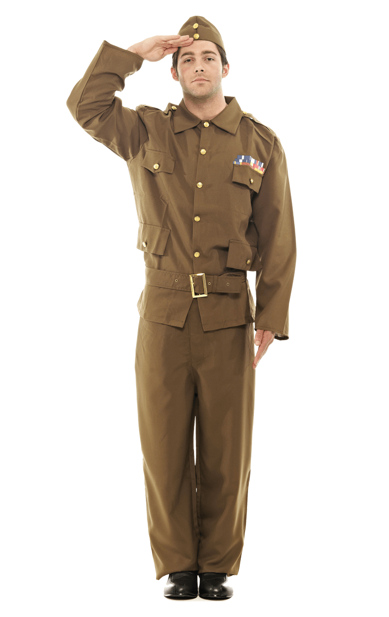 Costume adulto dell'esercito della guardia domestica