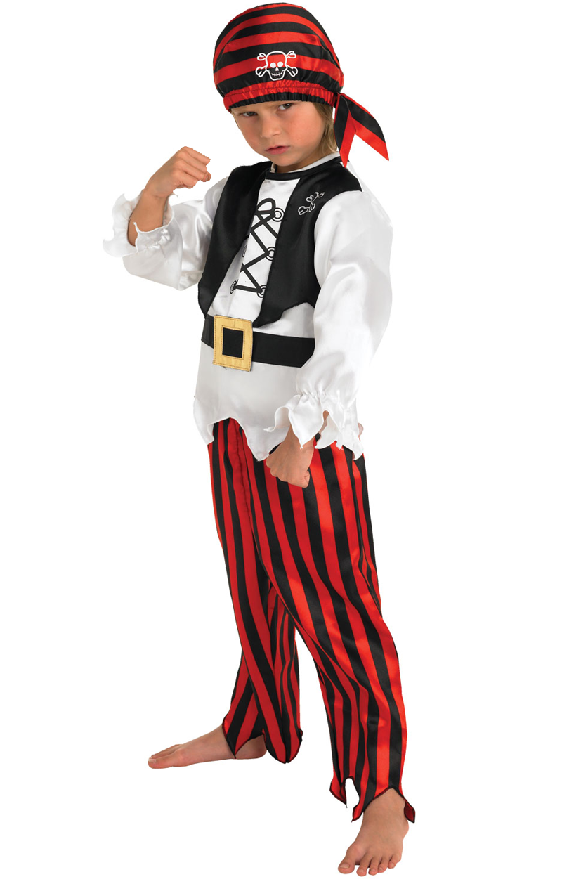 Costume da pirata straccione per bambini