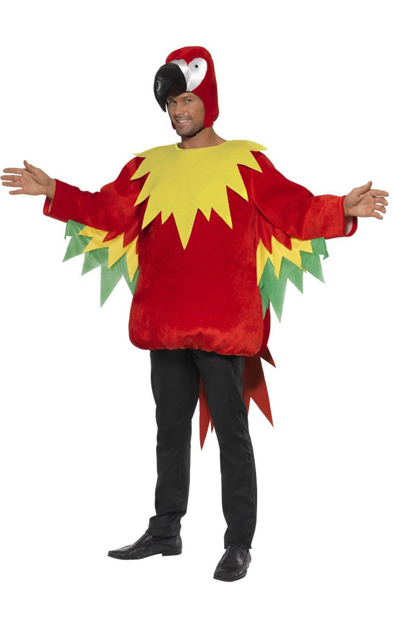 Costume da pappagallo economico per adulti