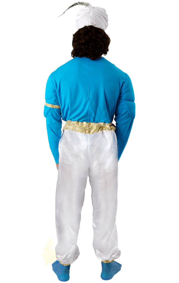 Costume da film Genie Aladino da uomo