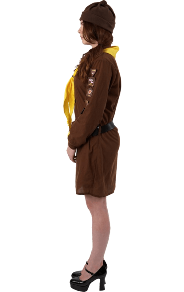 Costume uniforme da brownie per ragazze adulte